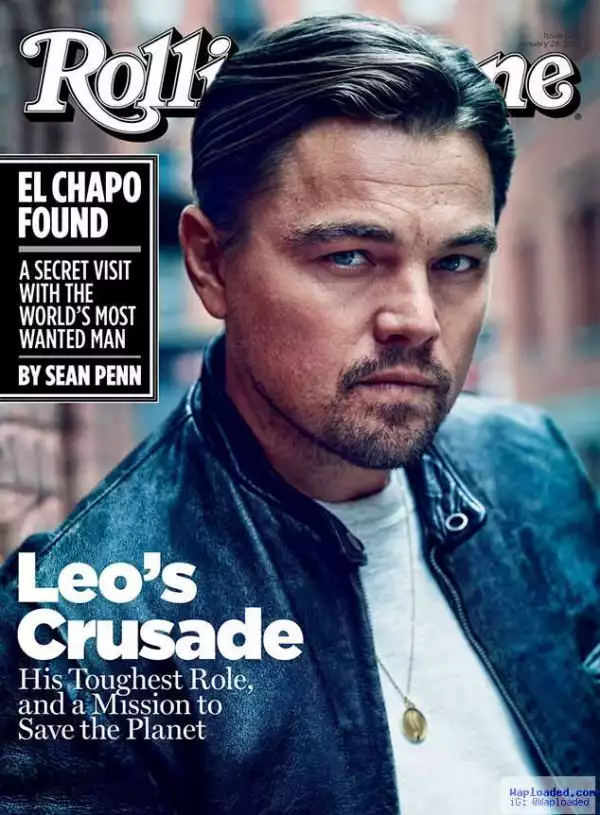 Actor Leonardo DiCaprio Covers Rolling Stone Magazine